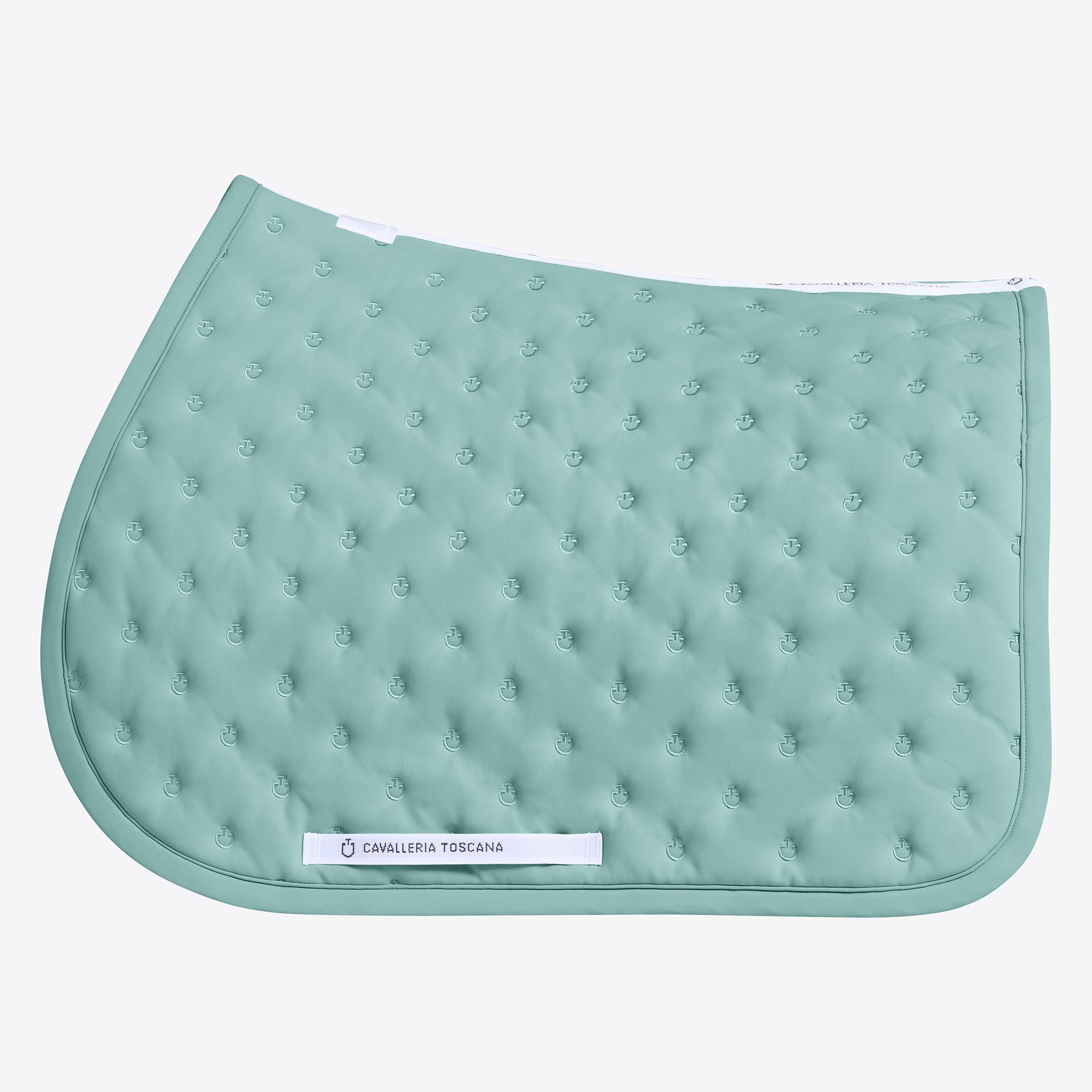Tapis de de selle Embrodery Mint Green - CAVALLERIA TOSCANA