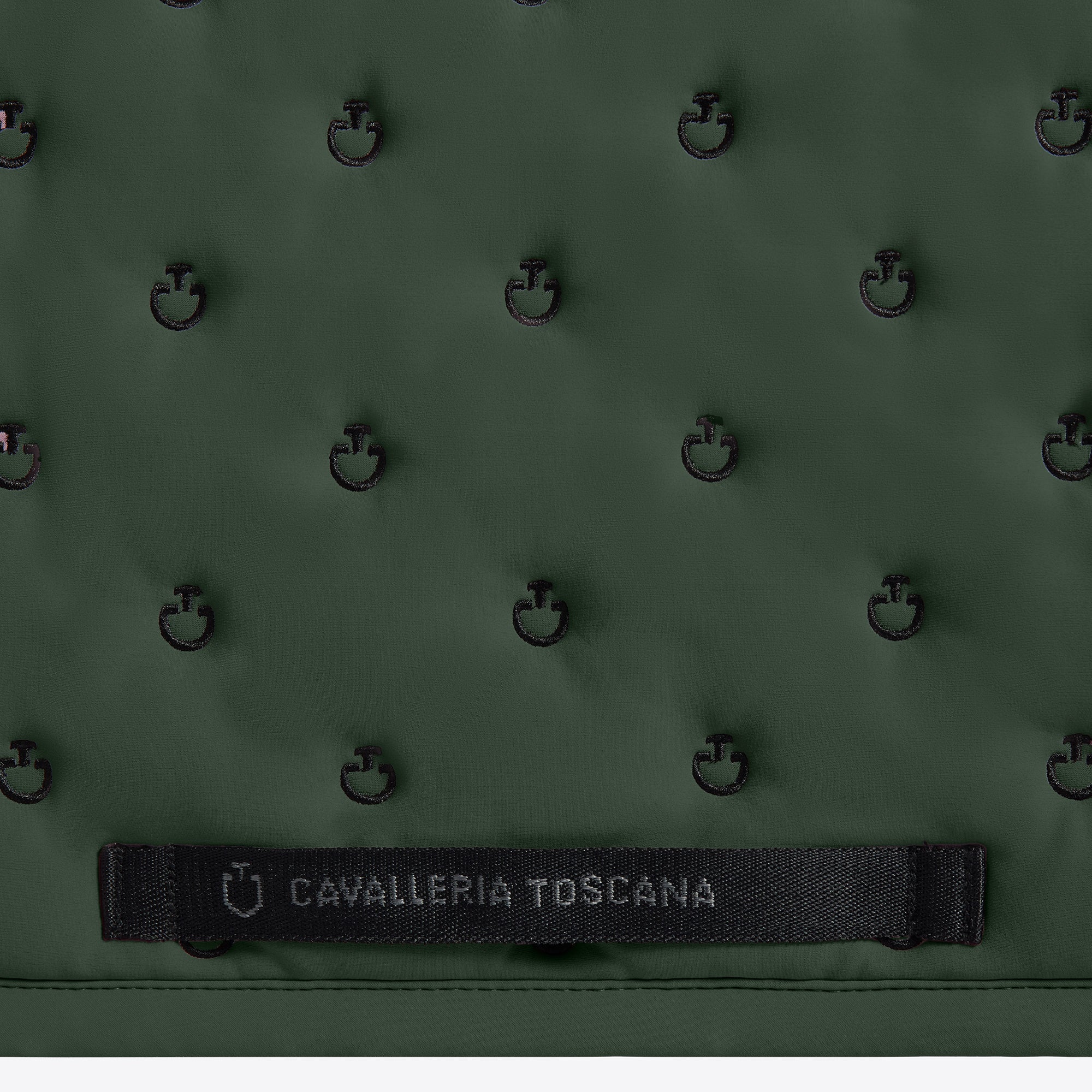 Tapis de selle Embrodery Vert CSO - CAVALLERIA TOSCANA