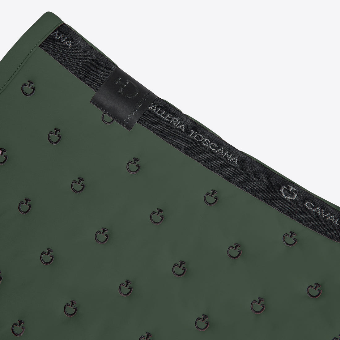 Tapis de selle Embrodery Vert CSO - CAVALLERIA TOSCANA