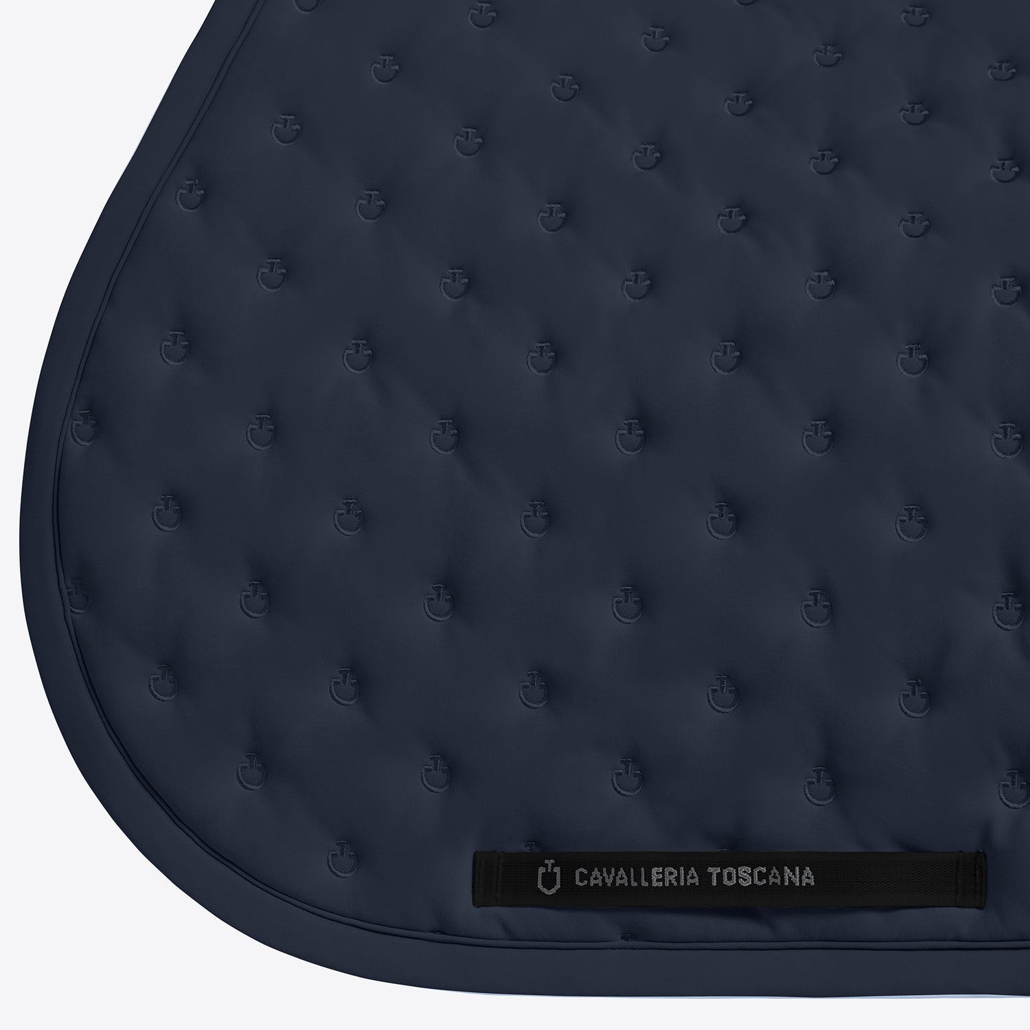 Tapis de selle Embrodery Bleu marine- CAVALLERIA TOSCANA