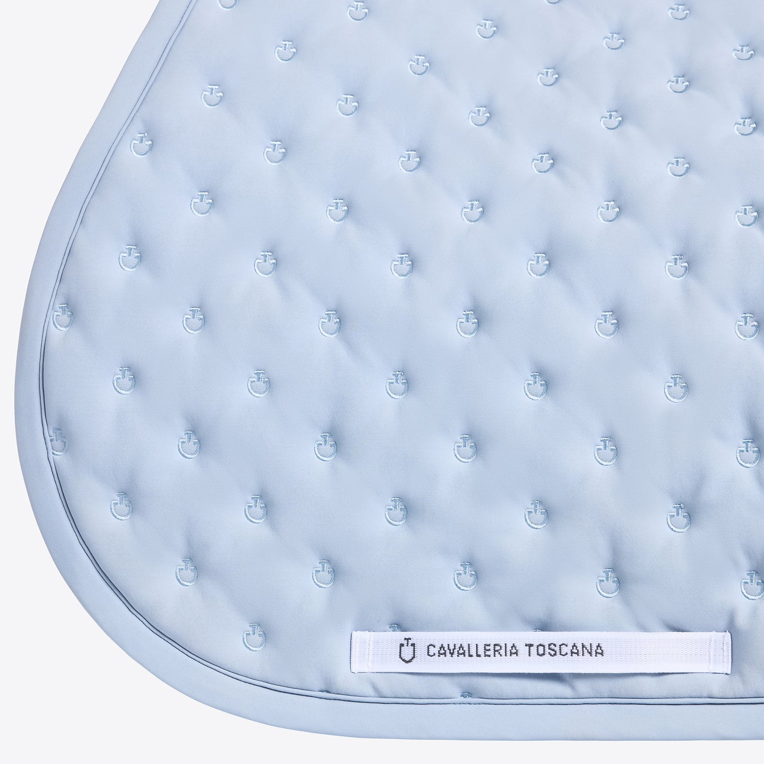 Tapis de selle Embrodery Bleu ciel - CAVALLERIA TOSCANA
