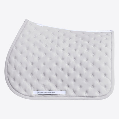 Tapis de selle Embrodery Gris clair - CAVALLERIA TOSCANA