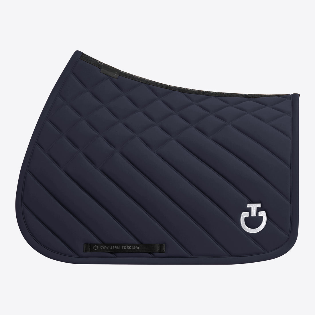 Tapis Diamond &amp; Lines Bleu Marine CSO - CAVALLERIA TOSCANA