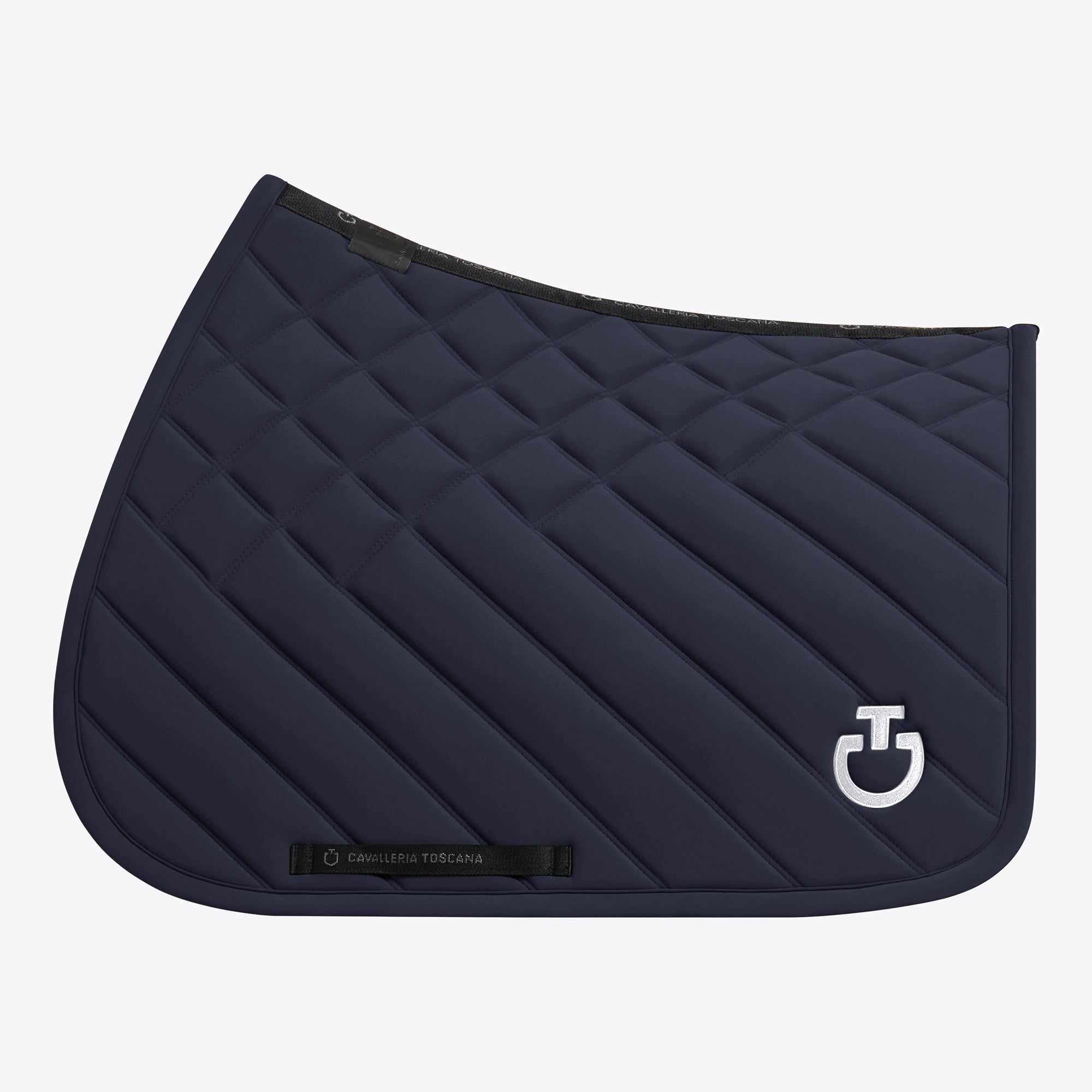 Tapis Diamond &amp; Lines Bleu Marine CSO - CAVALLERIA TOSCANA