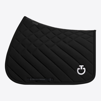 Tapis Diamond &amp; Lines Noir lCSO - CAVALLERIA TOSCANA