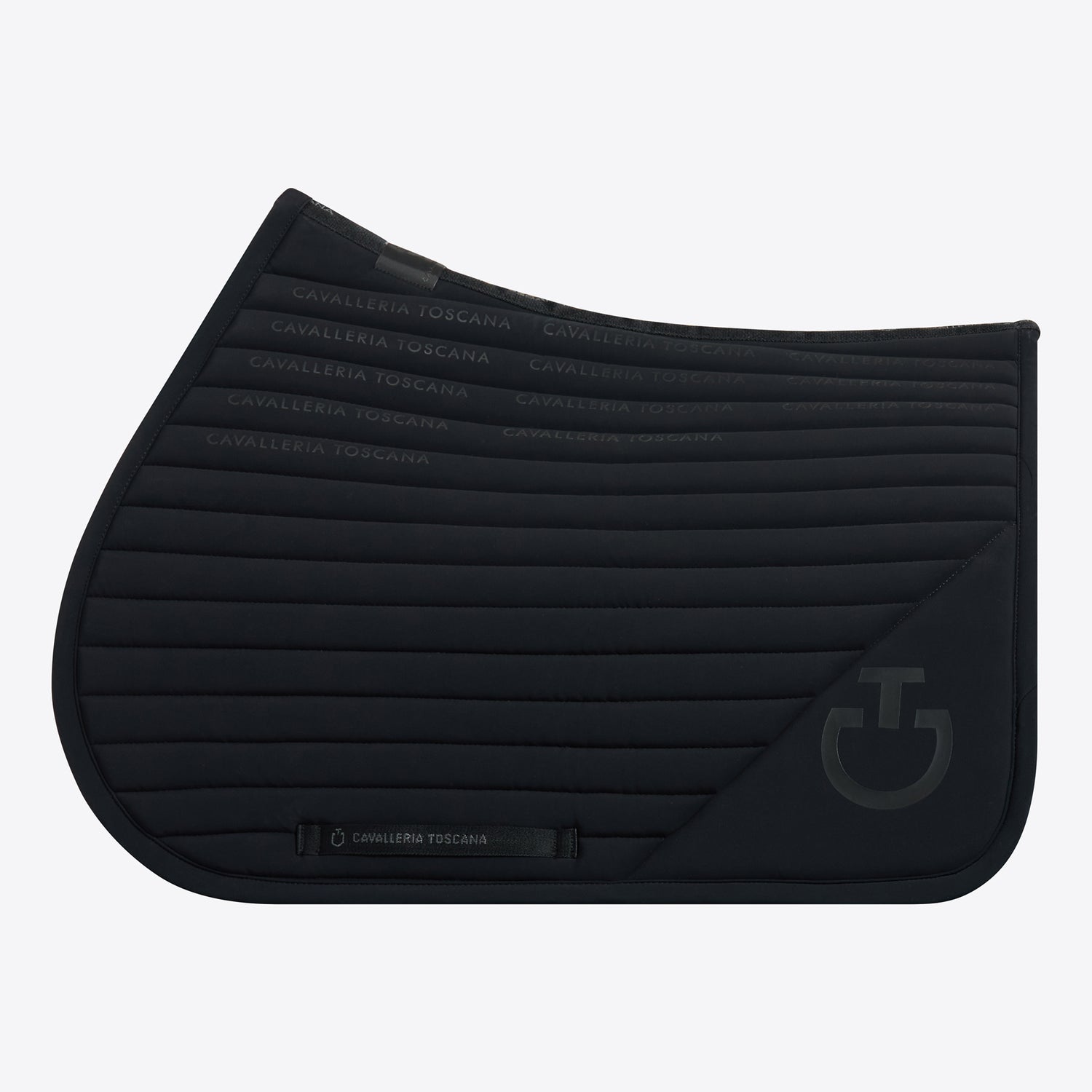 Tapis de selle Print Jersey Noir CSO - CAVALLERIA TOSCANA