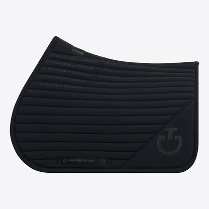 Tapis de selle Print Jersey Noir CSO - CAVALLERIA TOSCANA