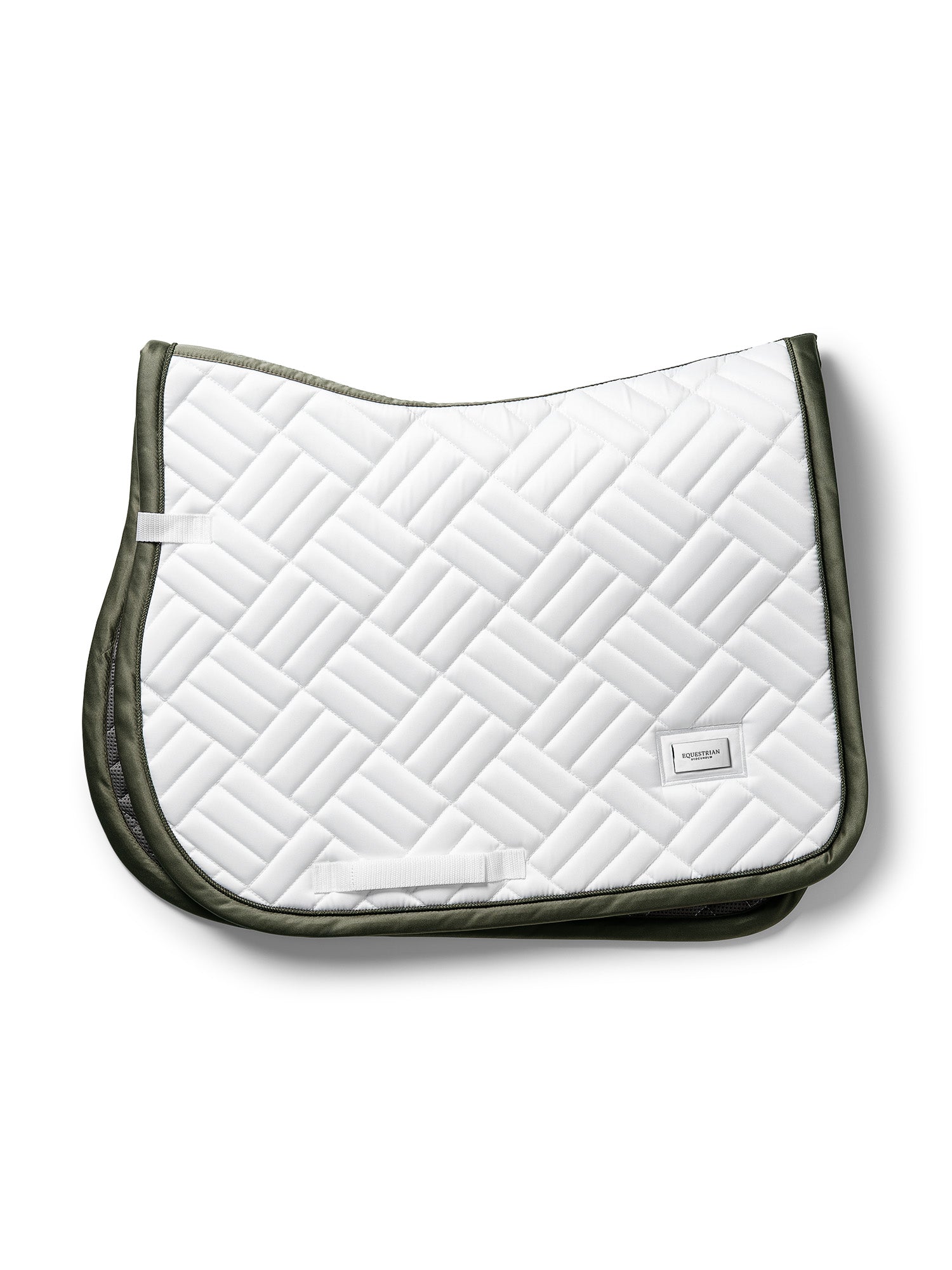 Tapis de selle Modern White Striking Valley - Equestrian Stockholm