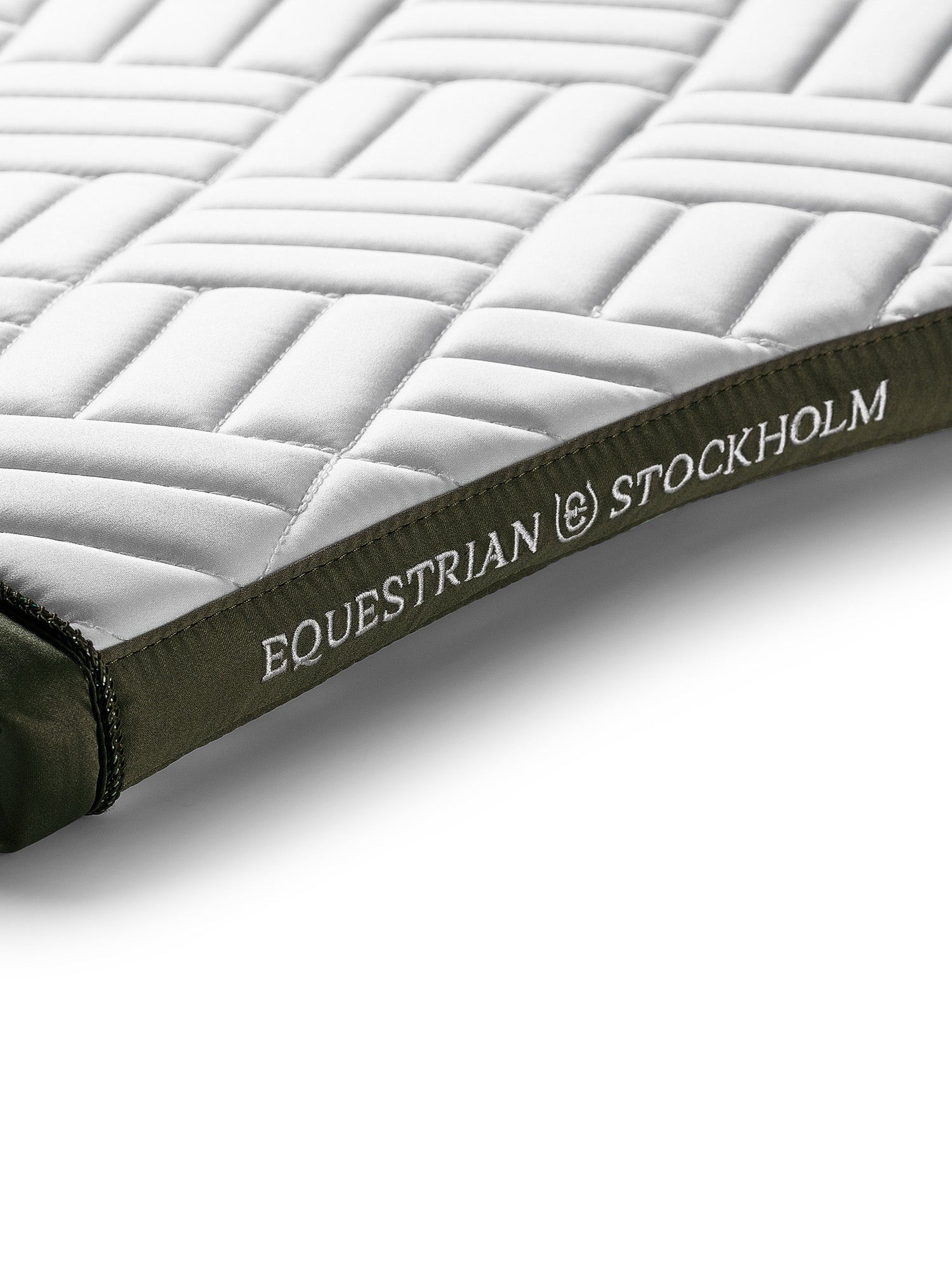 Tapis de selle Modern White Striking Valley - Equestrian Stockholm