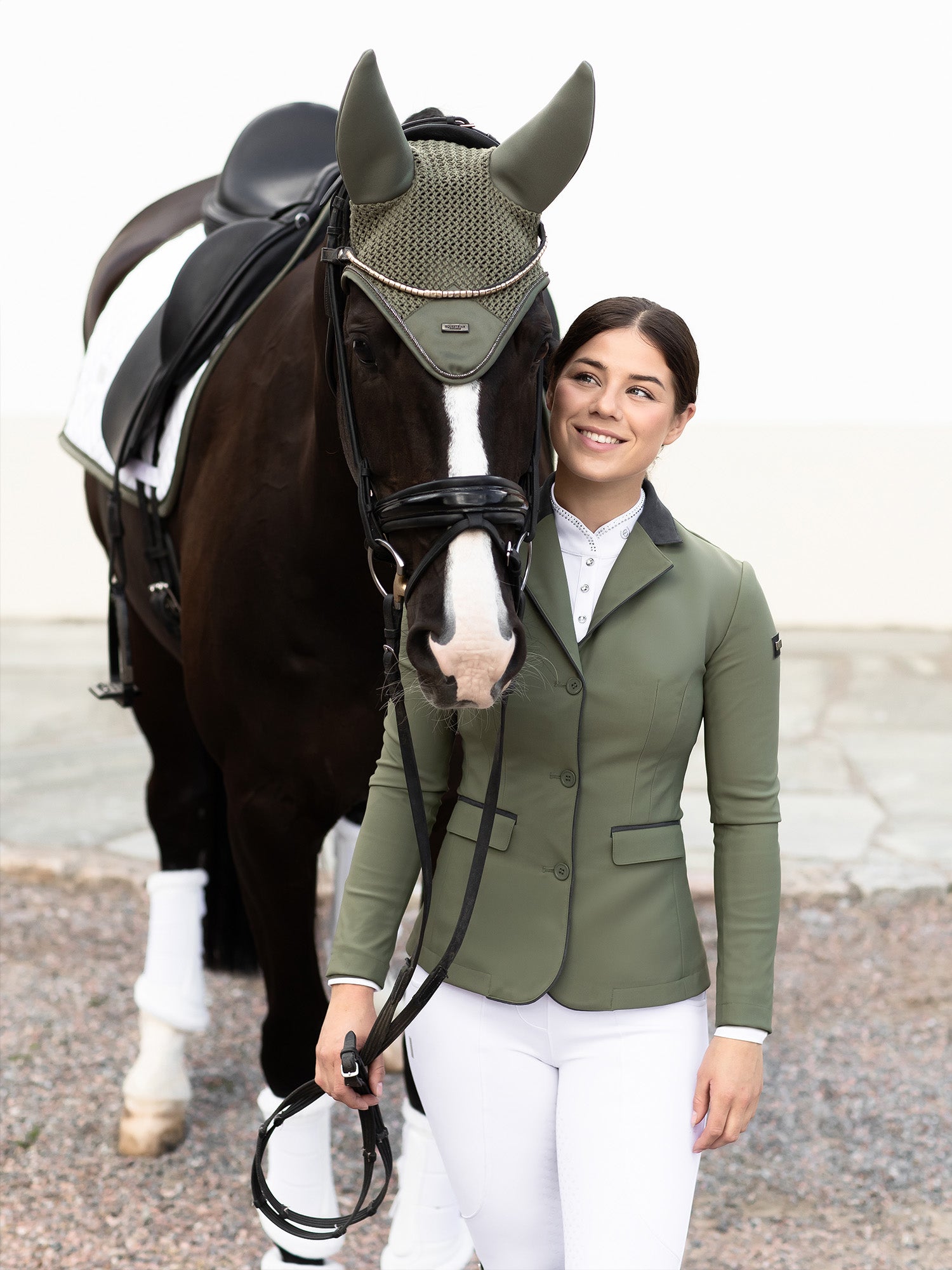 Bonnet anti-mouches et anti-bruit Modern Striking Valley - Equestrian Stockholm