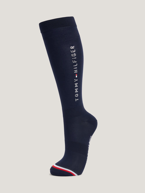 Burgundy Sports Socks - Equestrian Stockholm