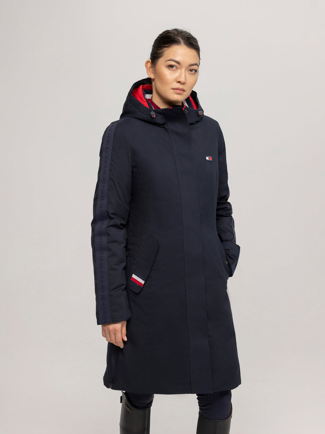 Parka longue d&