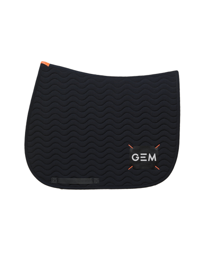 Tapis de selle TOUC TOUC Obstacle Bleu marine - GEM