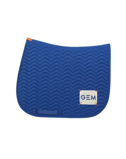 Tapis de selle TOUC TOUC Obstacle Bleu roi - GEM