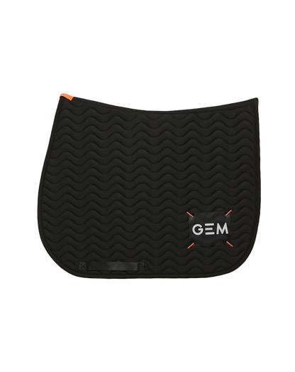 Tapis de selle TOUC TOUC Obstacle Noir - GEM