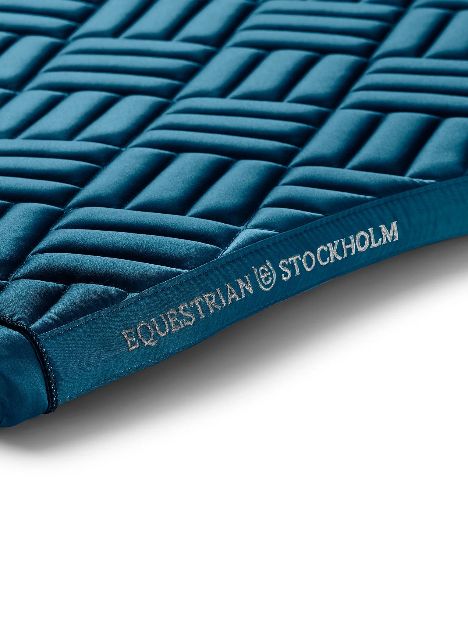 Tapis de selle Modern Teal Blue MIXTE - Equestrian Stockholm
