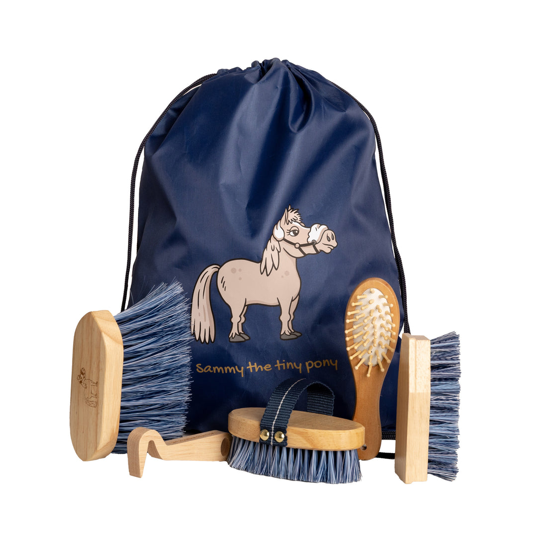 Sac de pansage avec brosses Sammy Kids - Kentucky