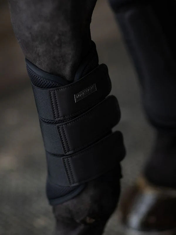 Guêtres de dressage Classic mesh All Black - Equestrian Stockholm