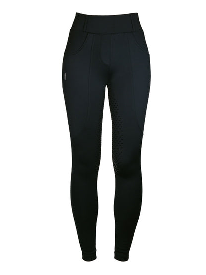 Legging Dressage Supreme Black Edition Compression breeches - Equestrian Stockholm