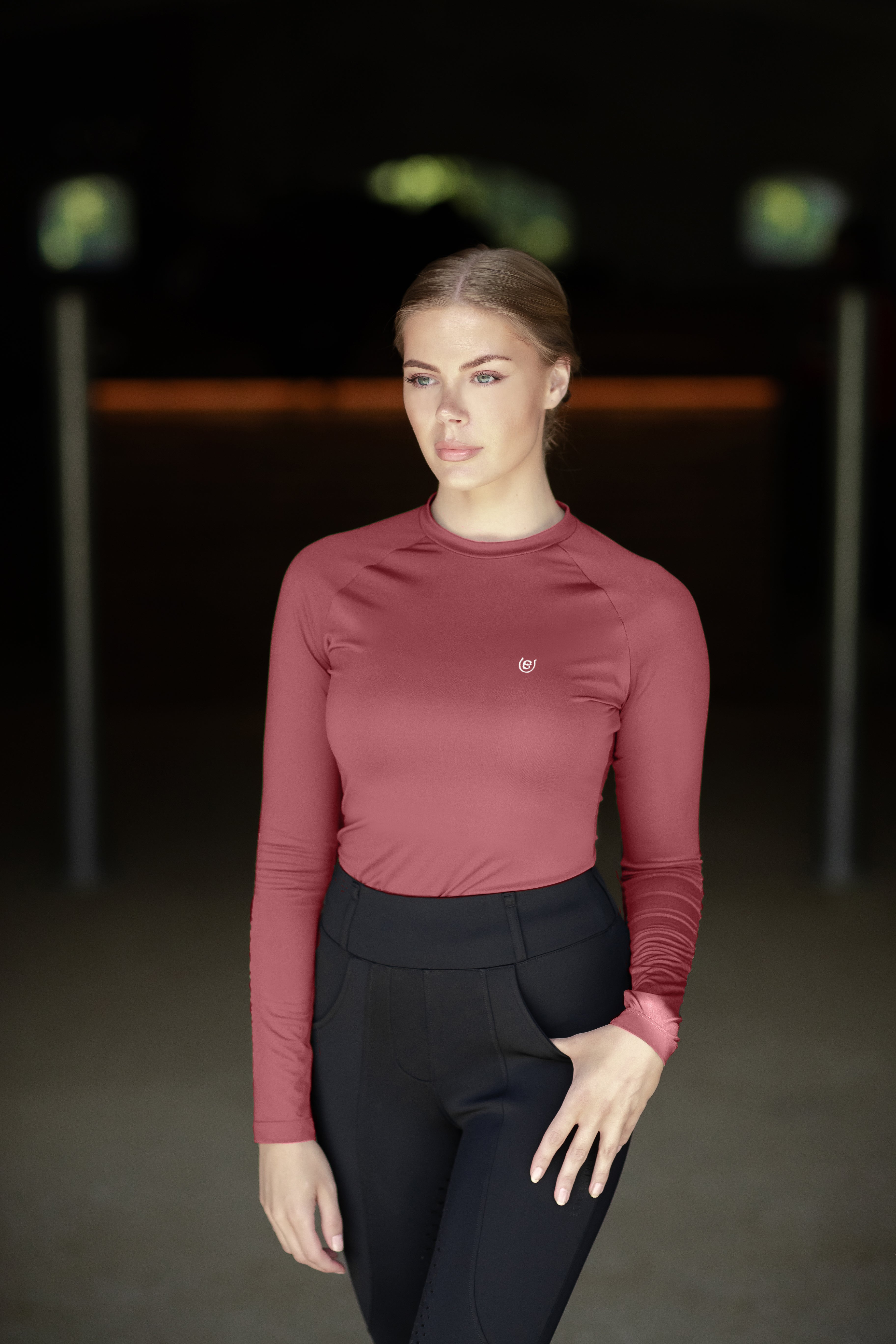 Top Base Layer Dynamic Amber Rose - Equestrian Stockholm