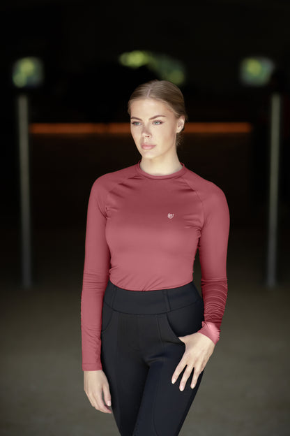 Top Base Layer Dynamic Amber Rose - Equestrian Stockholm