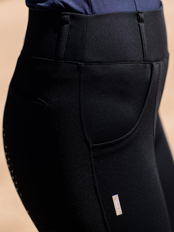 Legging Dressage Supreme Black Edition Compression breeches - Equestrian Stockholm