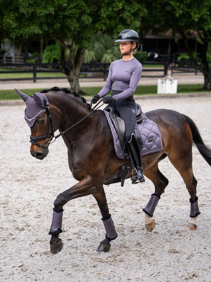 Tapis de selle Dark Violet DRESSAGE - Equestrian Stockholm
