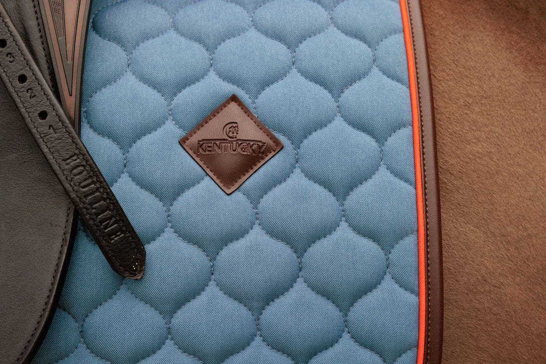 Tapis de selle Onion Quilt Neon Leather Mixte - Kentucky