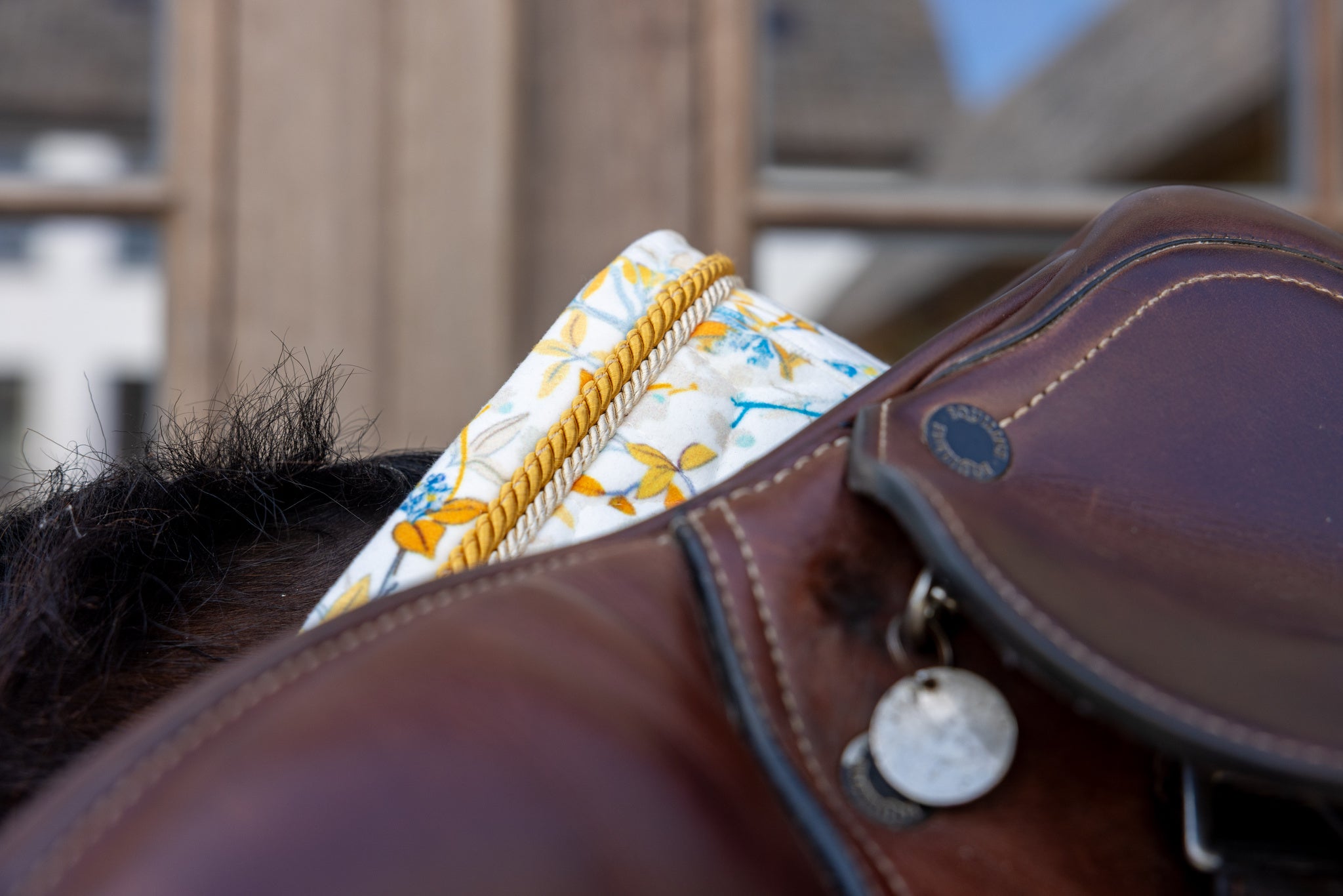 Tapis de Selle Velvet printing fleuri MIXTE - Kentucky