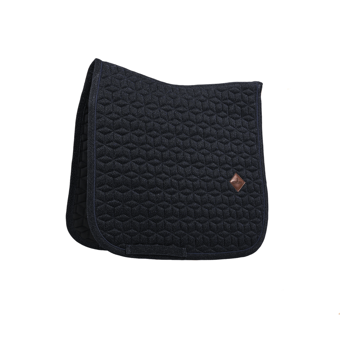Tapis de selle Sparkling DRESSAGE bleu foncé - Kentucky