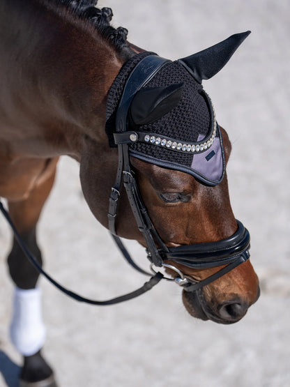 Bonnet anti-mouches Modern Dark Violet - Equestrian Stockhom