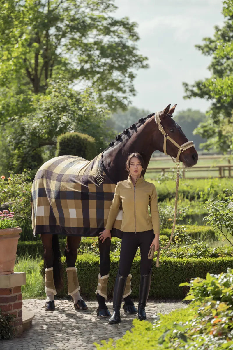 Licol Faux Leather Jewel fausse fourrure Heritage 2025 - Eskadron