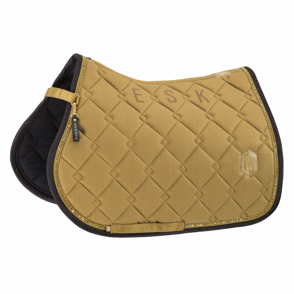 Tapis de selle COTTON GLITTER CRYSTAL Mixte Heritage 2025 - Eskadron