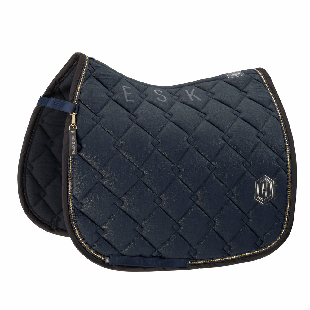 Tapis de selle COTTON GLITTER CRYSTAL Dressage Heritage 2025 - Eskadron