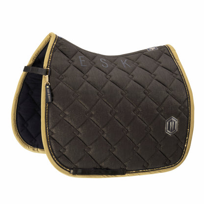 Tapis de selle COTTON GLITTER CRYSTAL Dressage Heritage 2025 - Eskadron