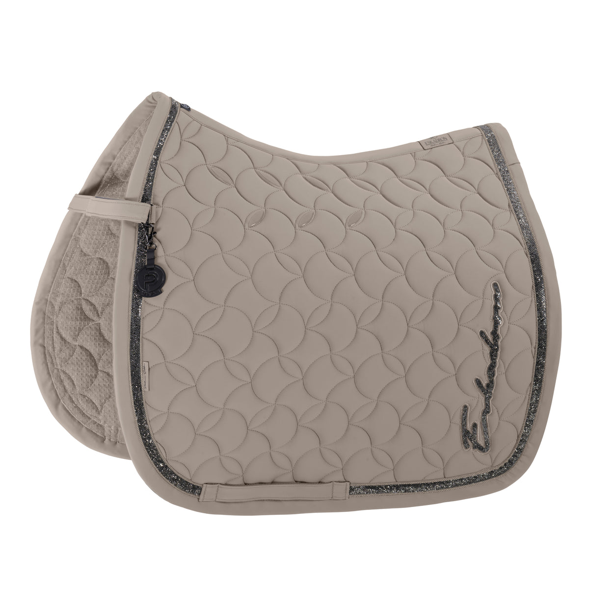 Tapis de selle Pro soft Glitter DRESSAGE Platinum 2026 - Eskadron