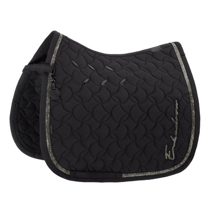 Tapis de selle Pro soft Glitter DRESSAGE Platinum 2026 - Eskadron