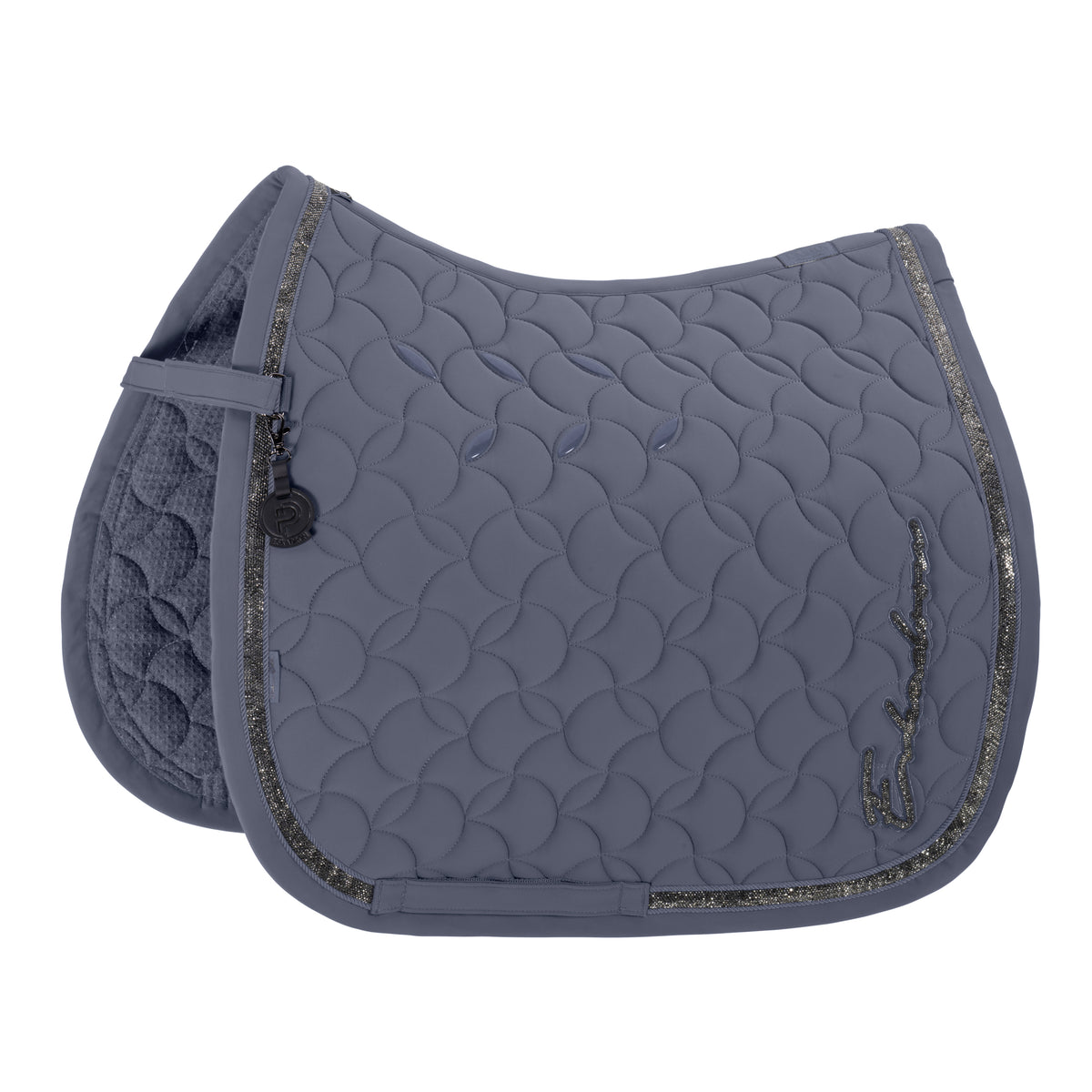 Tapis de selle Pro soft Glitter DRESSAGE Platinum 2026 - Eskadron