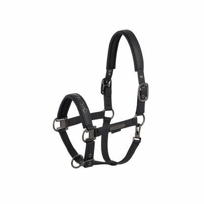 Licol Faux Leather Double Pin PLATINUM 2025 - Eskadron