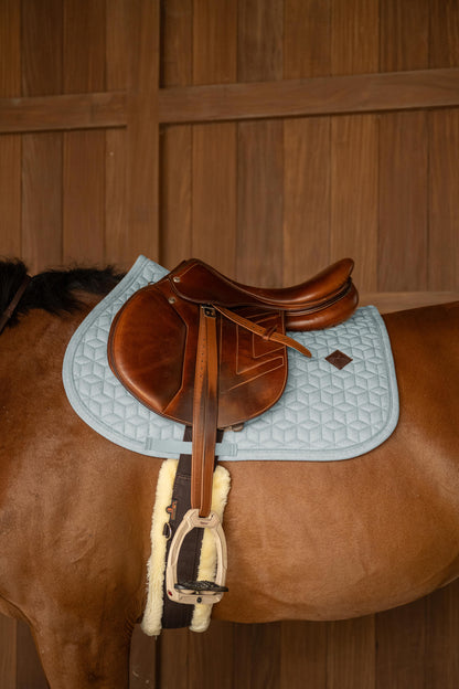 Tapis de selle Sparkling MIXTE bleu clair - Kentucky