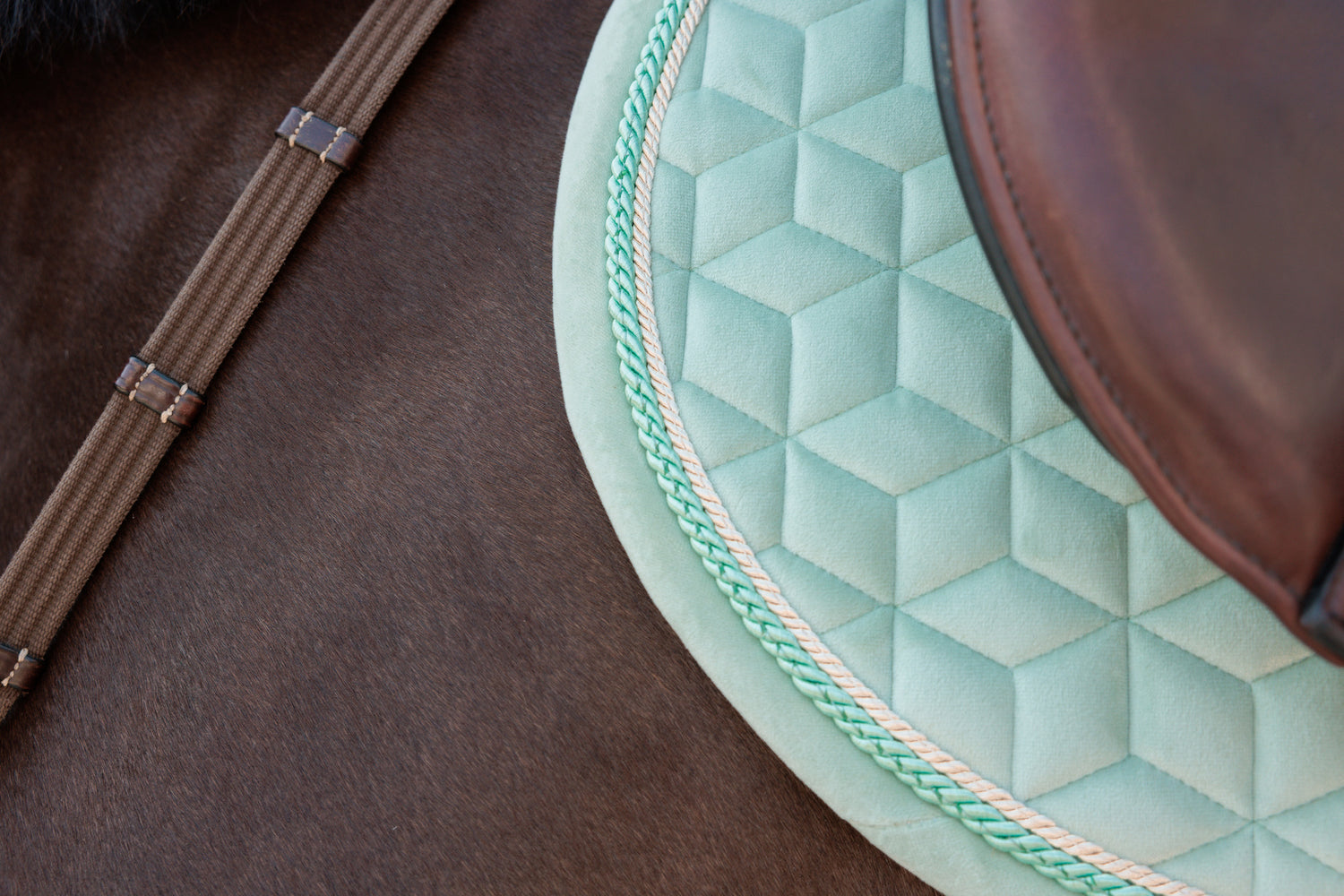 Tapis Velvet Menthe MIXTE - Kentucky