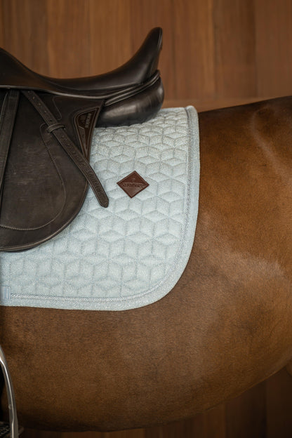 Tapis de selle Sparkling DRESSAGE bleu clair - Kentucky