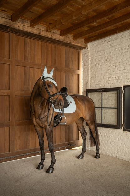 Tapis de selle Sparkling DRESSAGE bleu clair - Kentucky