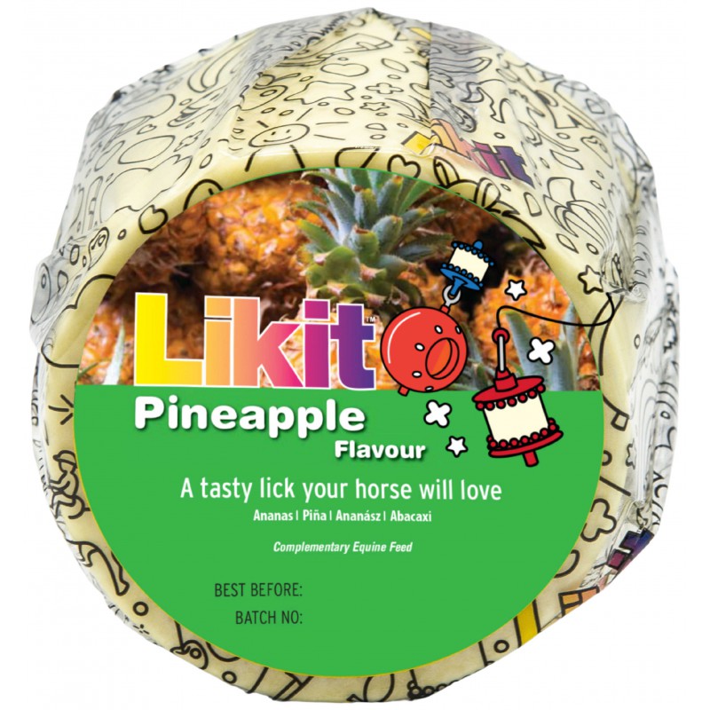 Bloc friandise à lécher Ananas - LIKIT