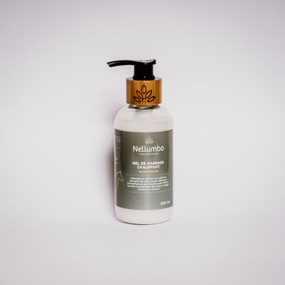 Gel de massage chauffant - Nellumbo