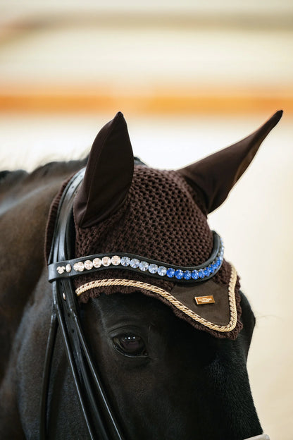 Bonnet anti-mouches Equestrian Stockholm - GOLDEN BROWN