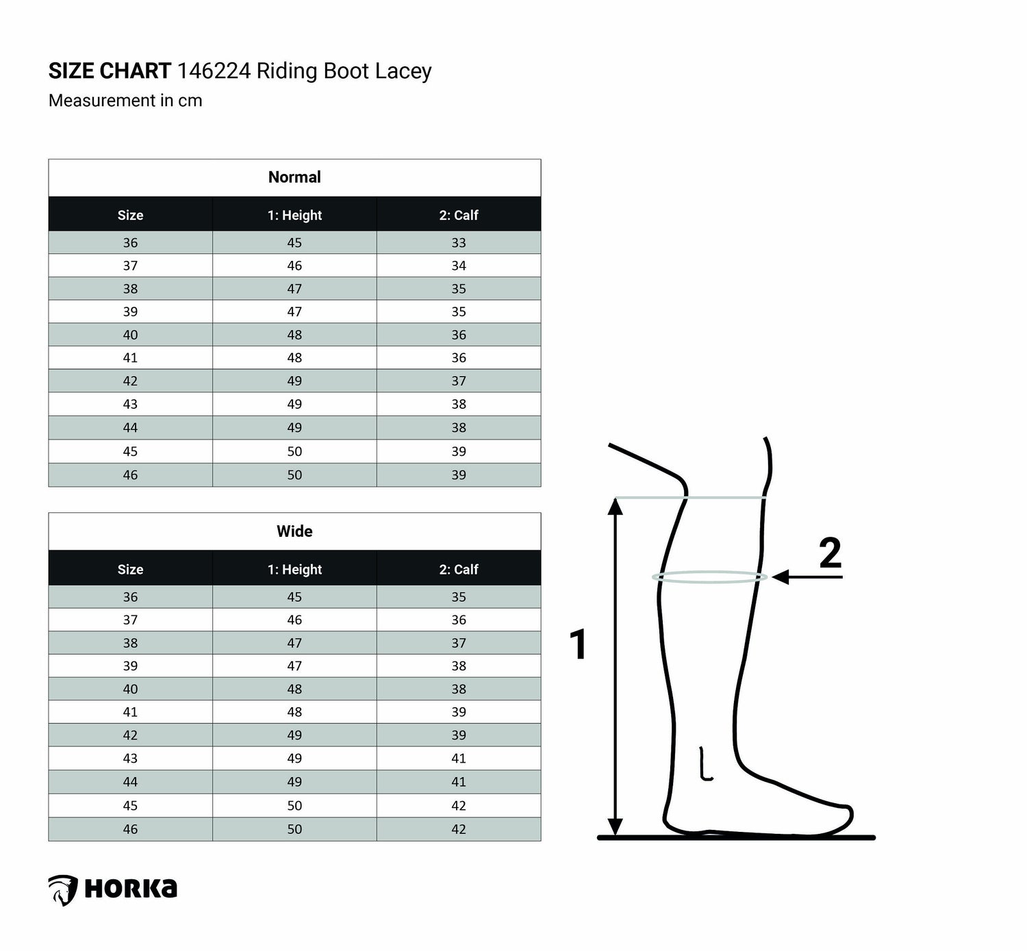Bottes Lacey - HORKA
