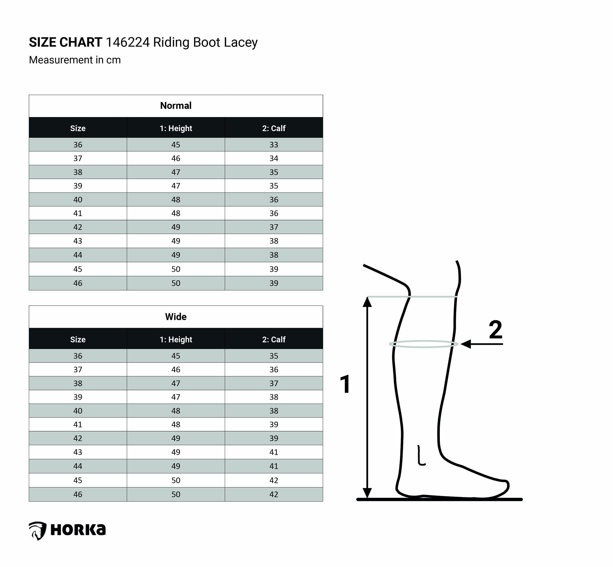 Bottes Lacey - HORKA