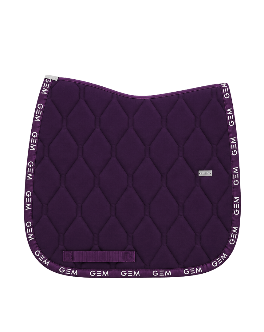 Tapis de selle LOVE Prune Dressage - GEM