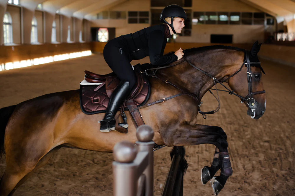Mahogany Glimmer saddle pad - Equestrian Stockholm